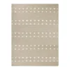 (D516) Tracey Boyd Ivory Braided Area Rug, 5x7