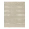 (D516) Tracey Boyd Ivory Braided Area Rug, 8x10