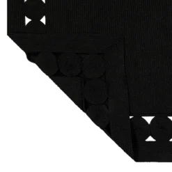 (D517) Found & Fable Black Braided Area Rug, 5x7 -Rugs Sales Store d517 found fable black braided area rug 5x7 6