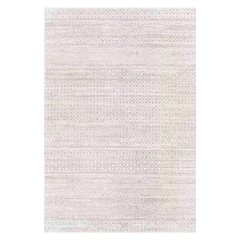 (D556) Lavadora Grey Global Design Washable Area Rug, 5x7 1 (D556) Lavadora Grey Global Design Washable Area Rug, 5x7