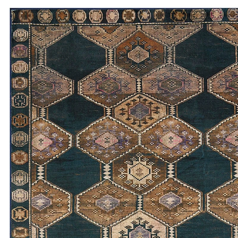 (D571) Freya Black Medallion Washable Accent Rug, 3x5 2 (D571) Freya Black Medallion Washable Accent Rug, 3x5 - Image 2