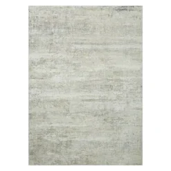 (D575) Freya Grey Modern Washable Area Rug, 5x7