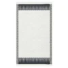 (D587) Found & Fable Arya Black & White Washable Accent Rug, 3x5