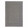 (E195) Crosby St Santorini Grey & Natural Woven Indoor & Outdoor Area Rug, 7x10