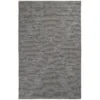 (E219) Grey Diamond Design Indoor & Outdoor Area Rug, 5x7