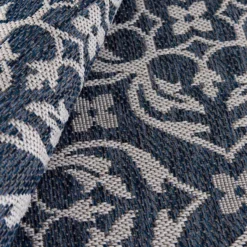 (E308) New Zealand Cobalt Blue Woven Indoor & Outdoor Area Rug, 5x7 10 (E308) New Zealand Cobalt Blue Woven Indoor & Outdoor Area Rug, 5x7 -Rugs Sales Store e308 new zealand cobalt blue woven indoor outdoor area rug 5x7 5