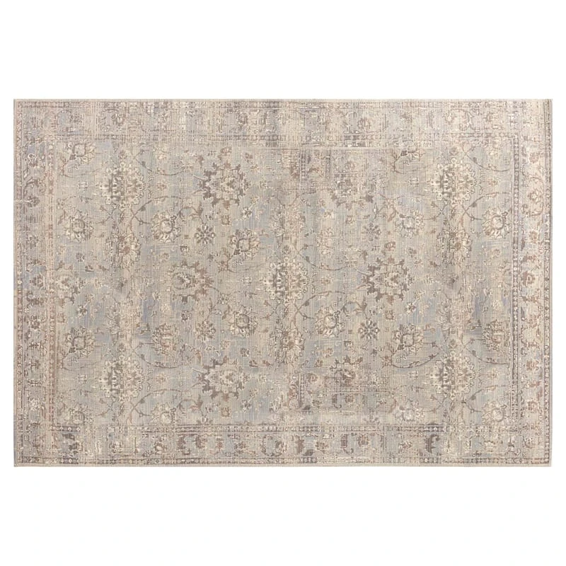 (E328) Grace Mitchell Mikayla Grey Medallion Indoor & Outdoor Area Rug, 8x10 1 (E328) Grace Mitchell Mikayla Grey Medallion Indoor & Outdoor Area Rug, 8x10