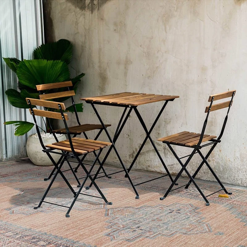 (E336) Honeybloom Anna Vintage Medallion Fringe Outdoor Area Rug, 5x7 6 (E336) Honeybloom Anna Vintage Medallion Fringe Outdoor Area Rug, 5x7 - Image 6