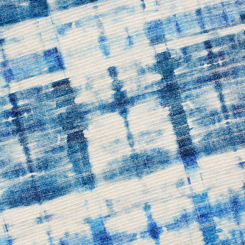 (E459) Ty Pennington Hale Indigo Flatweave Area Rug, 5x7 2 (E459) Ty Pennington Hale Indigo Flatweave Area Rug, 5x7 - Image 2