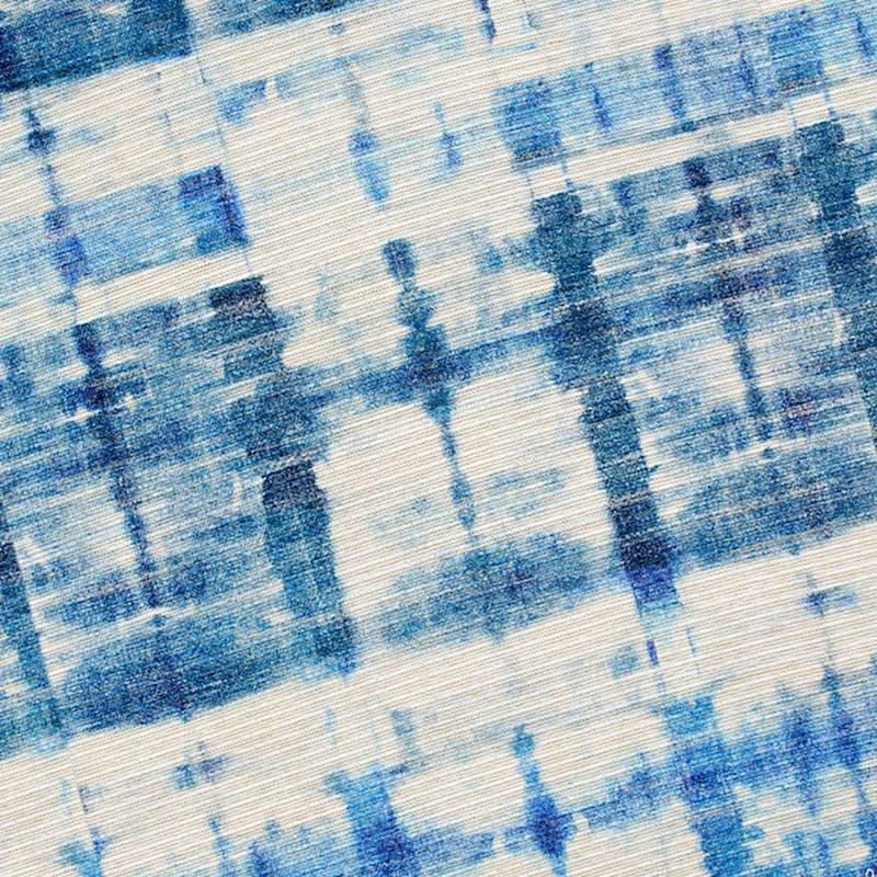 (E459) Ty Pennington Hale Indigo Flatweave Area Rug, 8x10 2 (E459) Ty Pennington Hale Indigo Flatweave Area Rug, 8x10 - Image 2