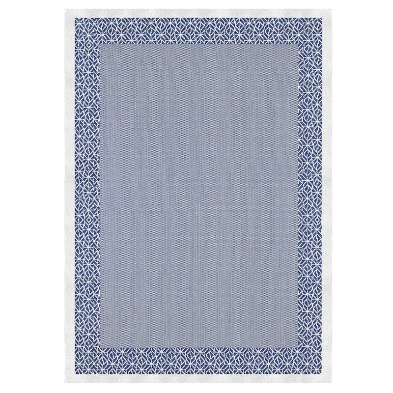 (E462) Providence Panama Blue Area Rug, 5x7 1 (E462) Providence Panama Blue Area Rug, 5x7