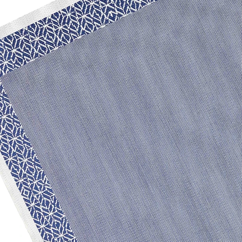 (E462) Providence Panama Blue Area Rug, 8x10 2 (E462) Providence Panama Blue Area Rug, 8x10 - Image 2