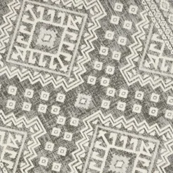 (E475) Tracey Boyd Athens Grey Diamond Design Area Rug, 8x10 -Rugs Sales Store e475 tracey boyd athens grey diamond design area rug 8x10 5
