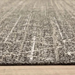 (E476) Tracey Boyd Leeward Grey & White Area Rug, 5x7 8 (E476) Tracey Boyd Leeward Grey & White Area Rug, 5x7 -Rugs Sales Store e476 tracey boyd leeward grey white area rug 5x7 3