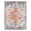Harput Multicolor Medallion Area Rug, 8x10