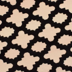 Torino Black Trellis Area Rug, 5x7 8 Torino Black Trellis Area Rug, 5x7 -Rugs Sales Store torino black trellis area rug 5x7 4