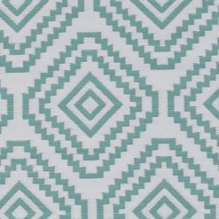 Turquoise Diamond Design Plastic Outdoor Area Rug, 5x7 10 Turquoise Diamond Design Plastic Outdoor Area Rug, 5x7 -Rugs Sales Store turquoise diamond design plastic outdoor area rug 5x7 5