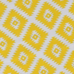 Yellow Diamond Design Plastic Outdoor Area Rug, 6x9 7 Yellow Diamond Design Plastic Outdoor Area Rug, 6x9 -Rugs Sales Store yellow diamond design plastic outdoor area rug 6x9 4